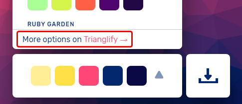 More options on Trianglify